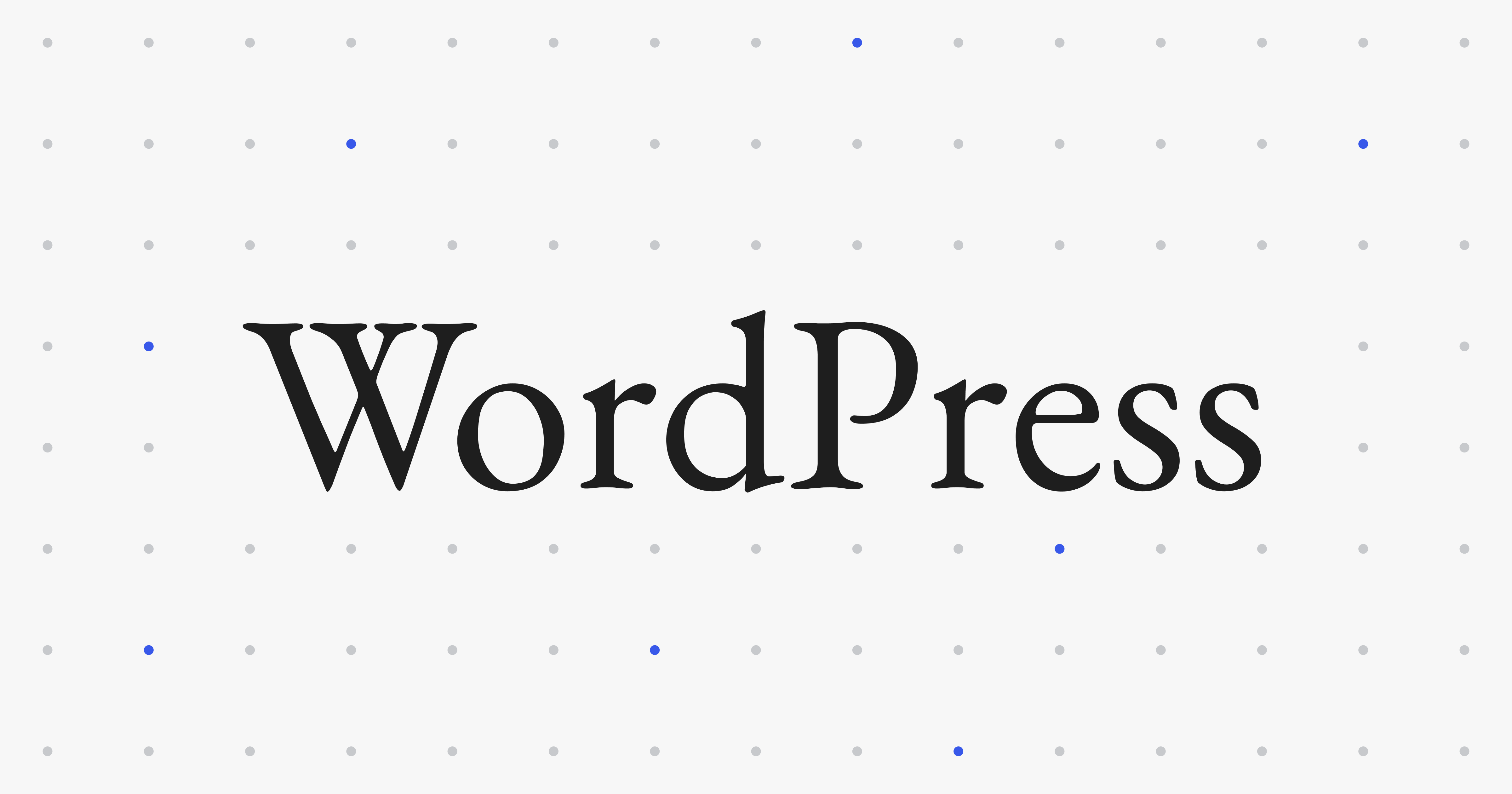 WordPress 网站预览