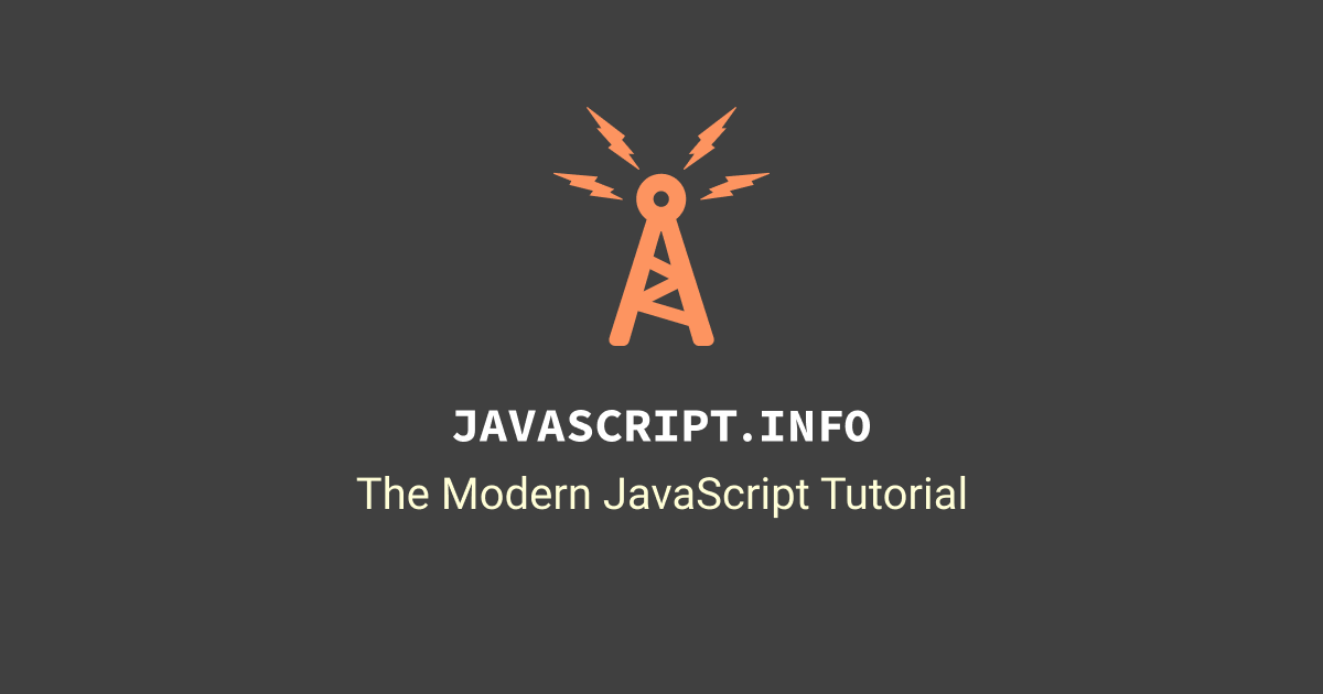 现代 JavaScript 教程 网站预览