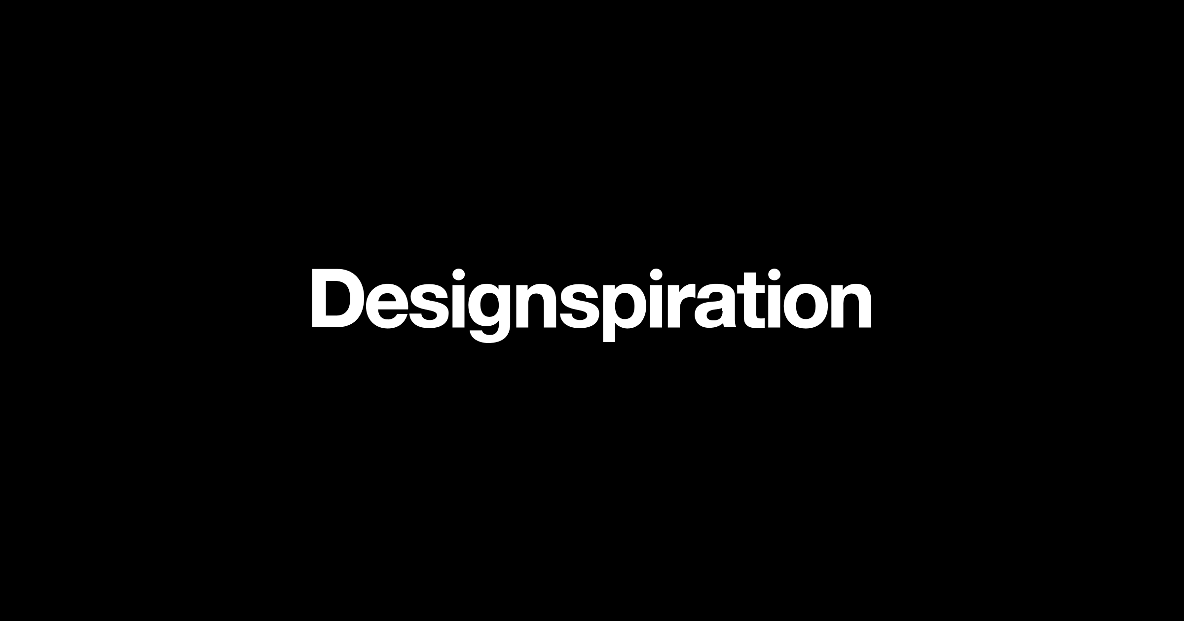 Designspiration 网站预览